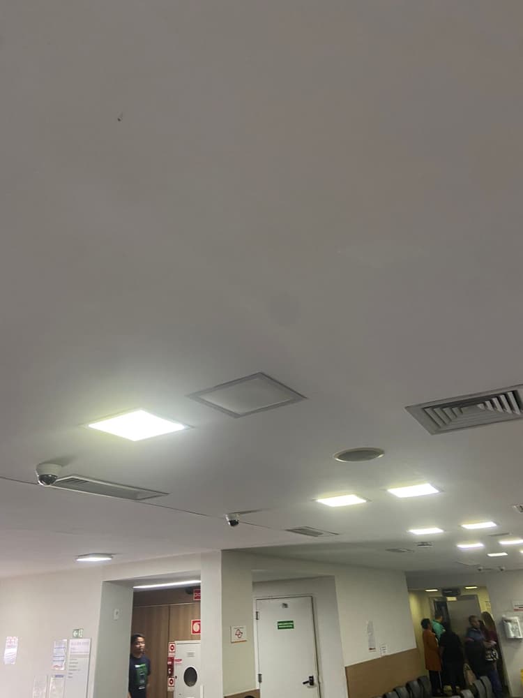 Iluminação Comercial antes