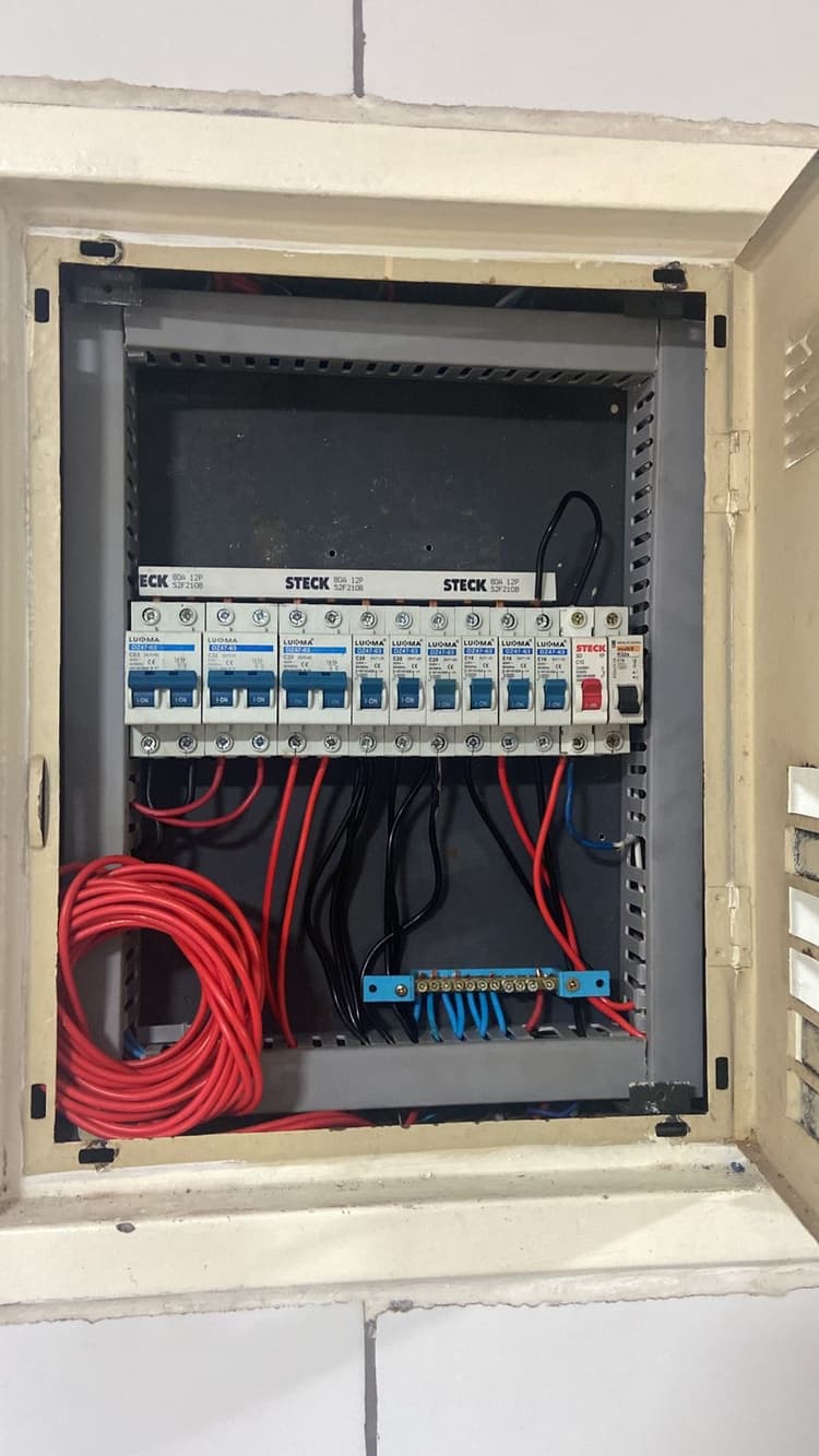 Quadro de Distribuição depois